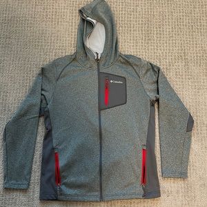 Columbia Full Zip Fleece Hoodie Jacket